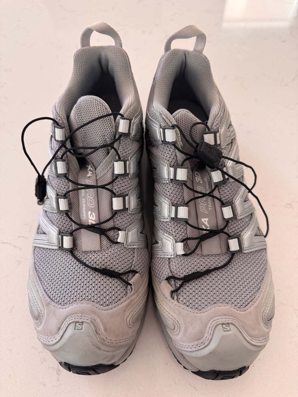 Salomon XA Pro 3D Women Trail Running Shoes Size 7.5 Alloy Silver